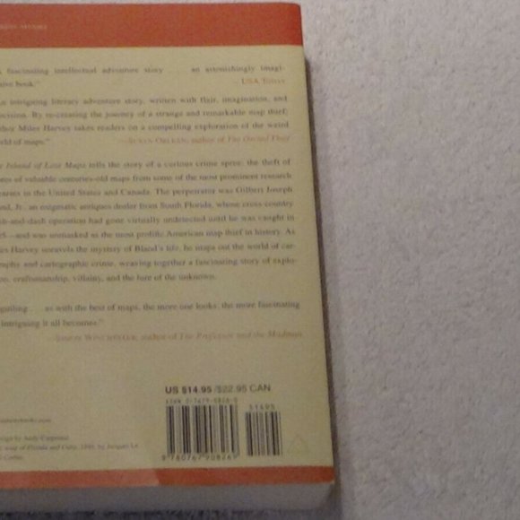 The Island Of Lost Maps A True Story of Cartographic Crime Miles Harvey - Picture 3 of 4